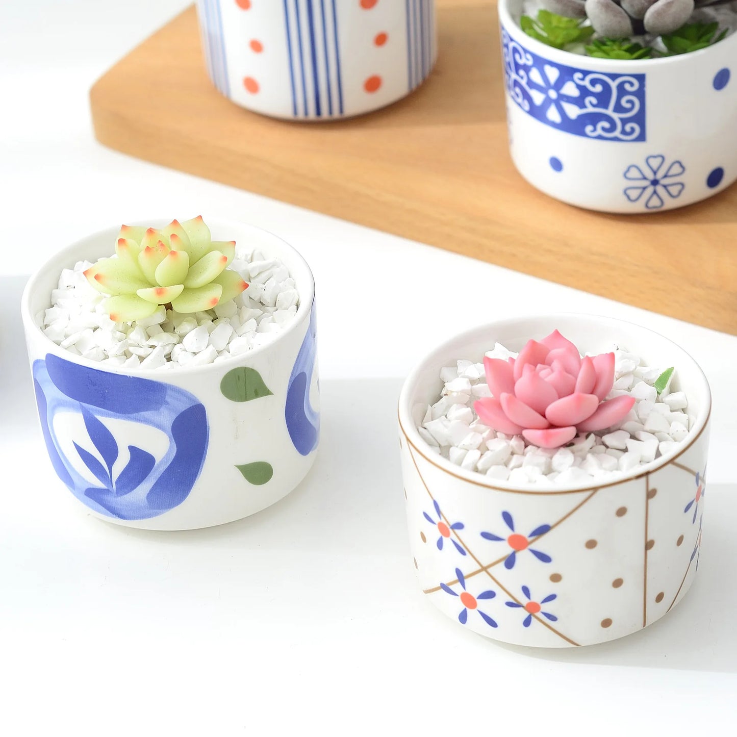 Colorful Nordic Ceramic Flowerpot