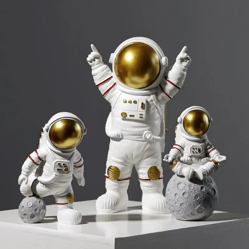 Astronaut Resin Sculpture