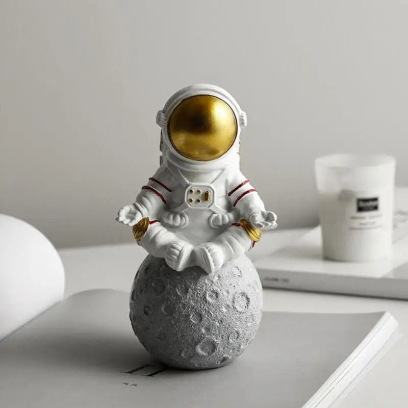 Astronaut Resin Sculpture