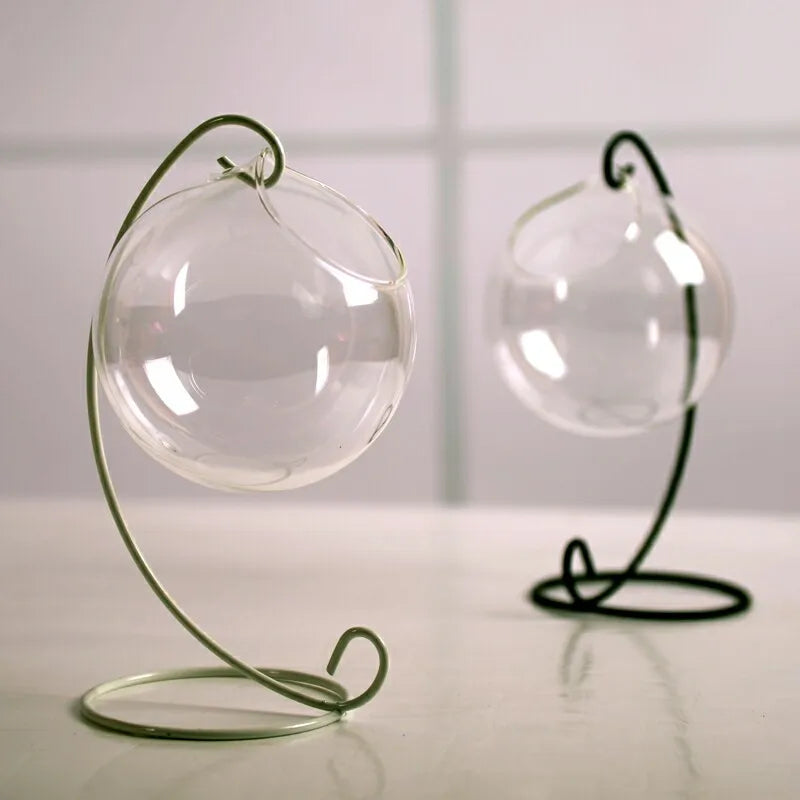 Glass Hanging Ball Planter