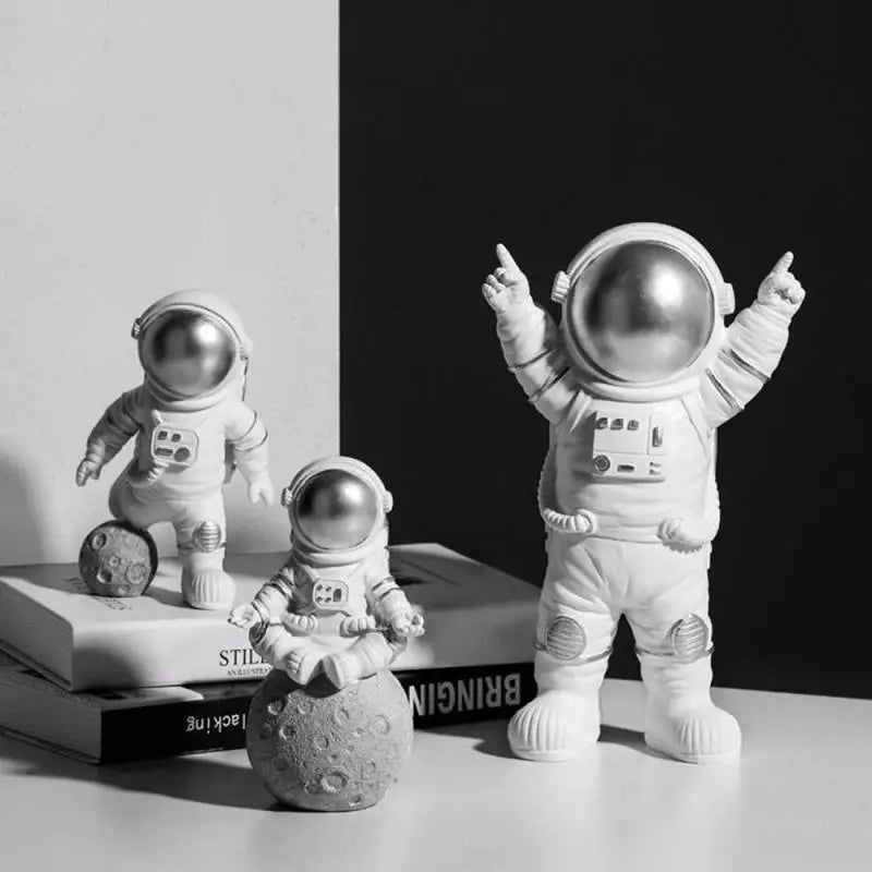 Astronaut Resin Sculpture