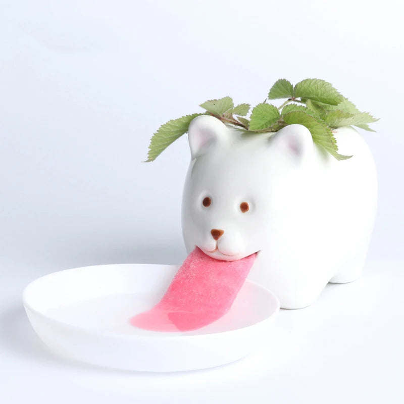 Cute Animal Ceramic Flower Pots