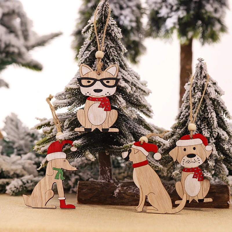 Small Wooden Christmas Ornaments