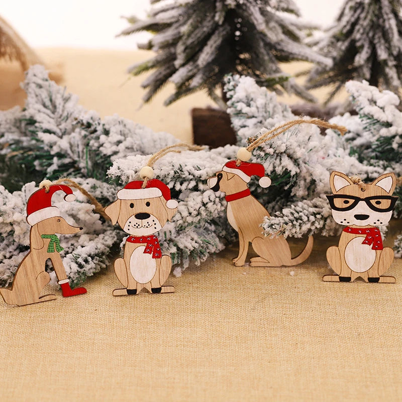 Small Wooden Christmas Ornaments