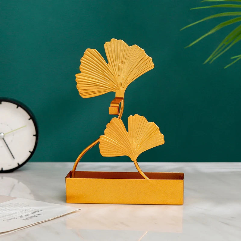 Enjoy tranquil outdoor evenings with our Ginkgo Leaf Mosquito Coil Incense Burner. Crafted from wrought iron, it safely burns coils and enhances decor with elegance.