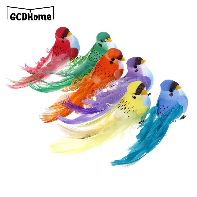 Artificial Foam Feather Bird Ornament