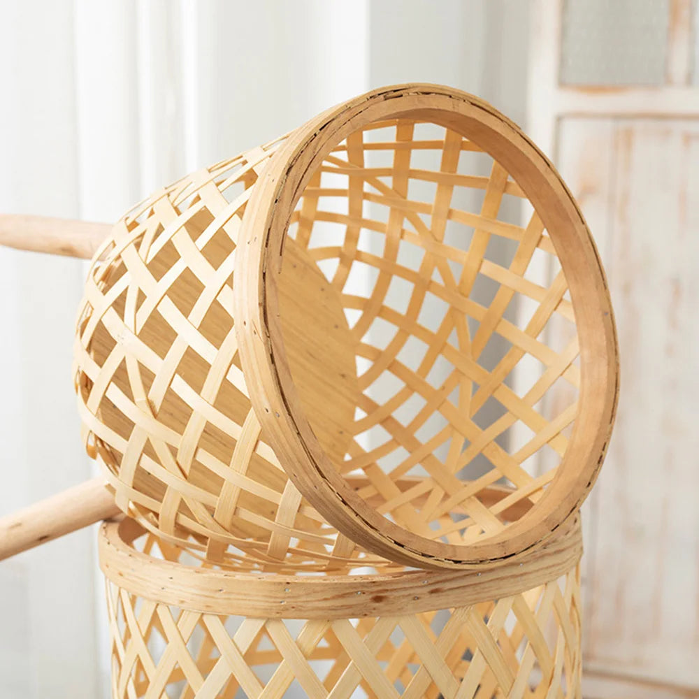 Handmade Bamboo Woven Flower Pot Stand