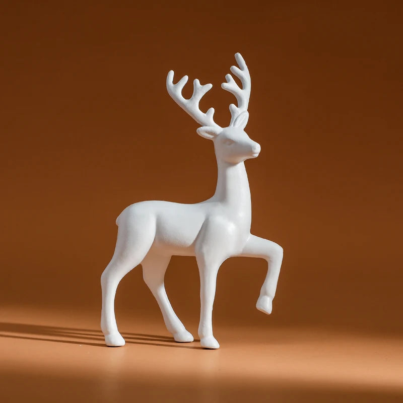 Deer and Fawn Figurines