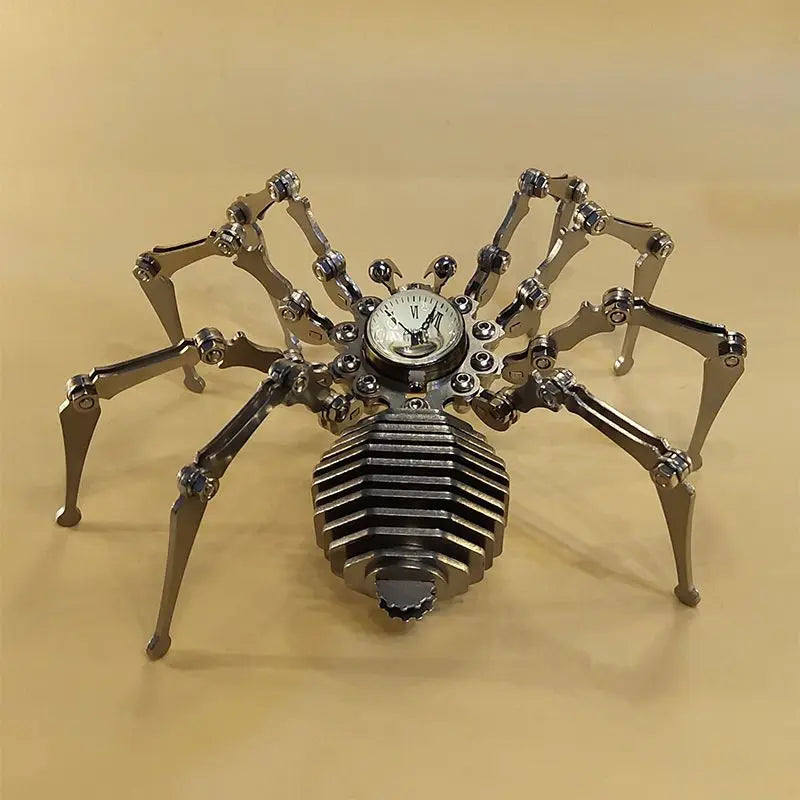 Steampunk Stainless Steel Mechanical Spider Ornament