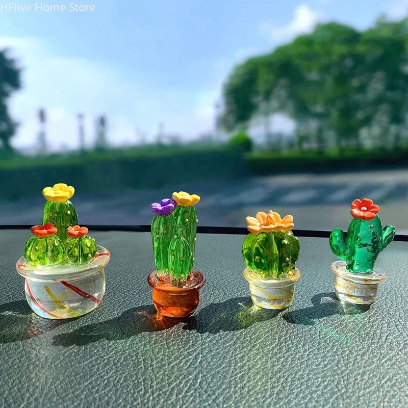 Mini Cactus Figurines