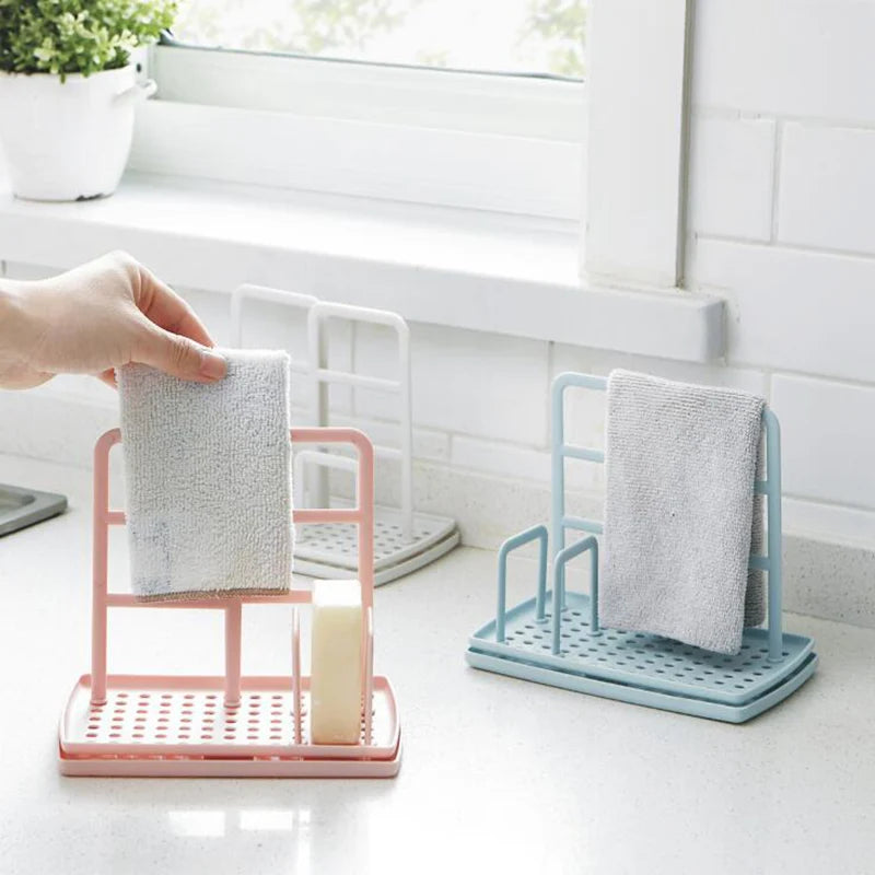 Adjustable Punch-Free Countertop Storage Rack