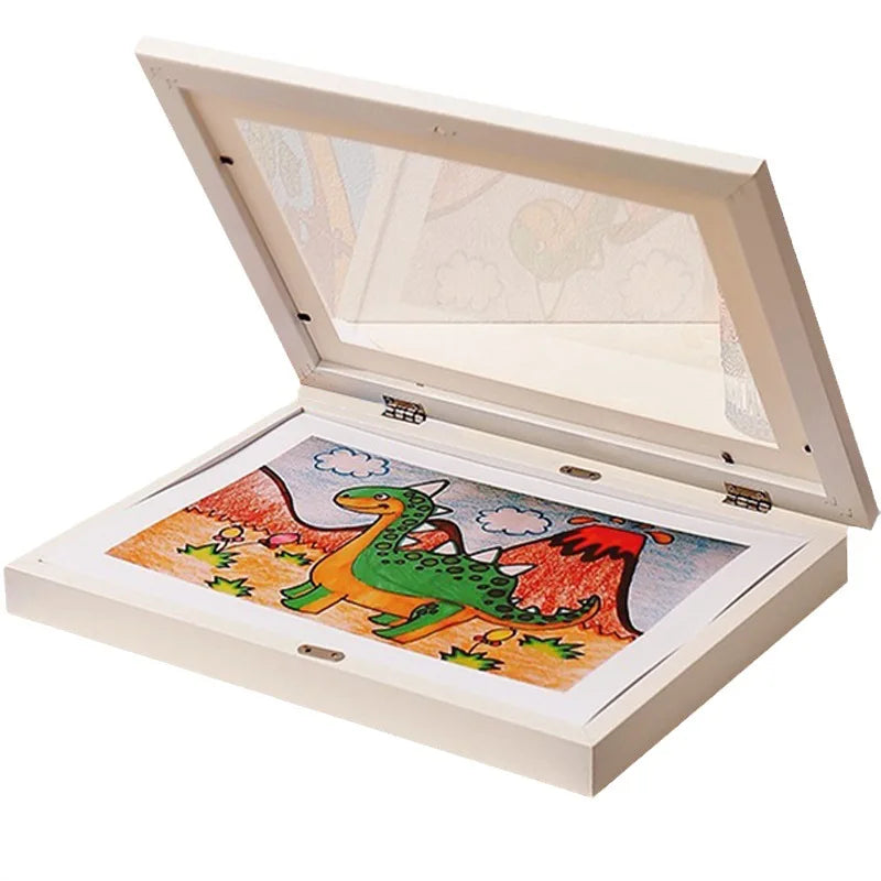 Magnetic Changeable A4 Kids Art Frame for Drawings and pictures