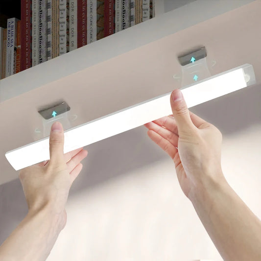 Discover our Wireless Motion Sensor Night Light: LED Closet Lamp for convenient and energy-efficient illumination. Perfect for closets, hallways, and more!