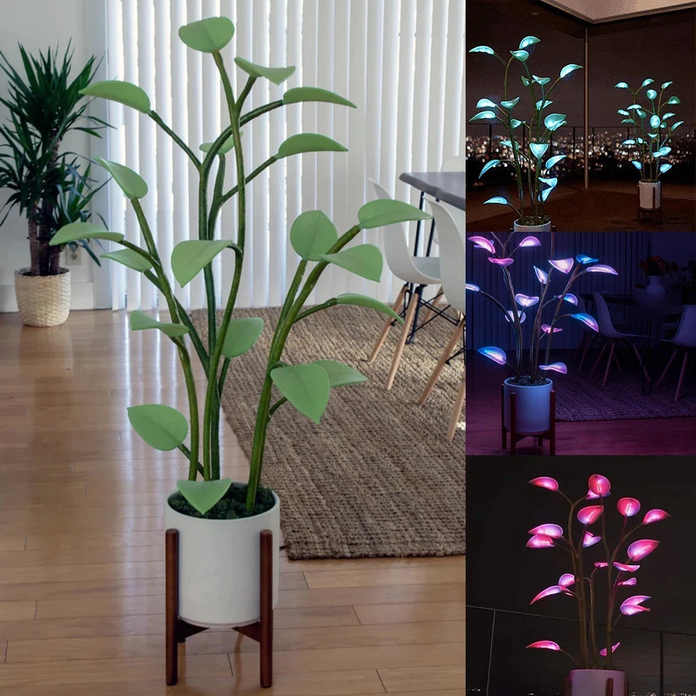 Customizable LED Houseplant Atmosphere Light