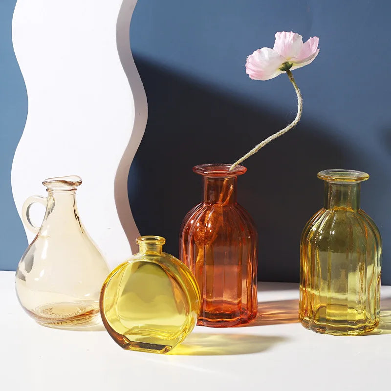 Vintage Nordic Glass Vases