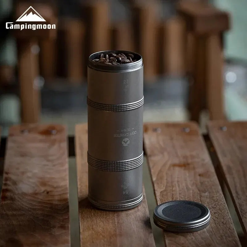 Travel-Sized Sealed Coffee Beans Storage Can