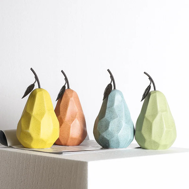 Ceramic Fruit Ornaments