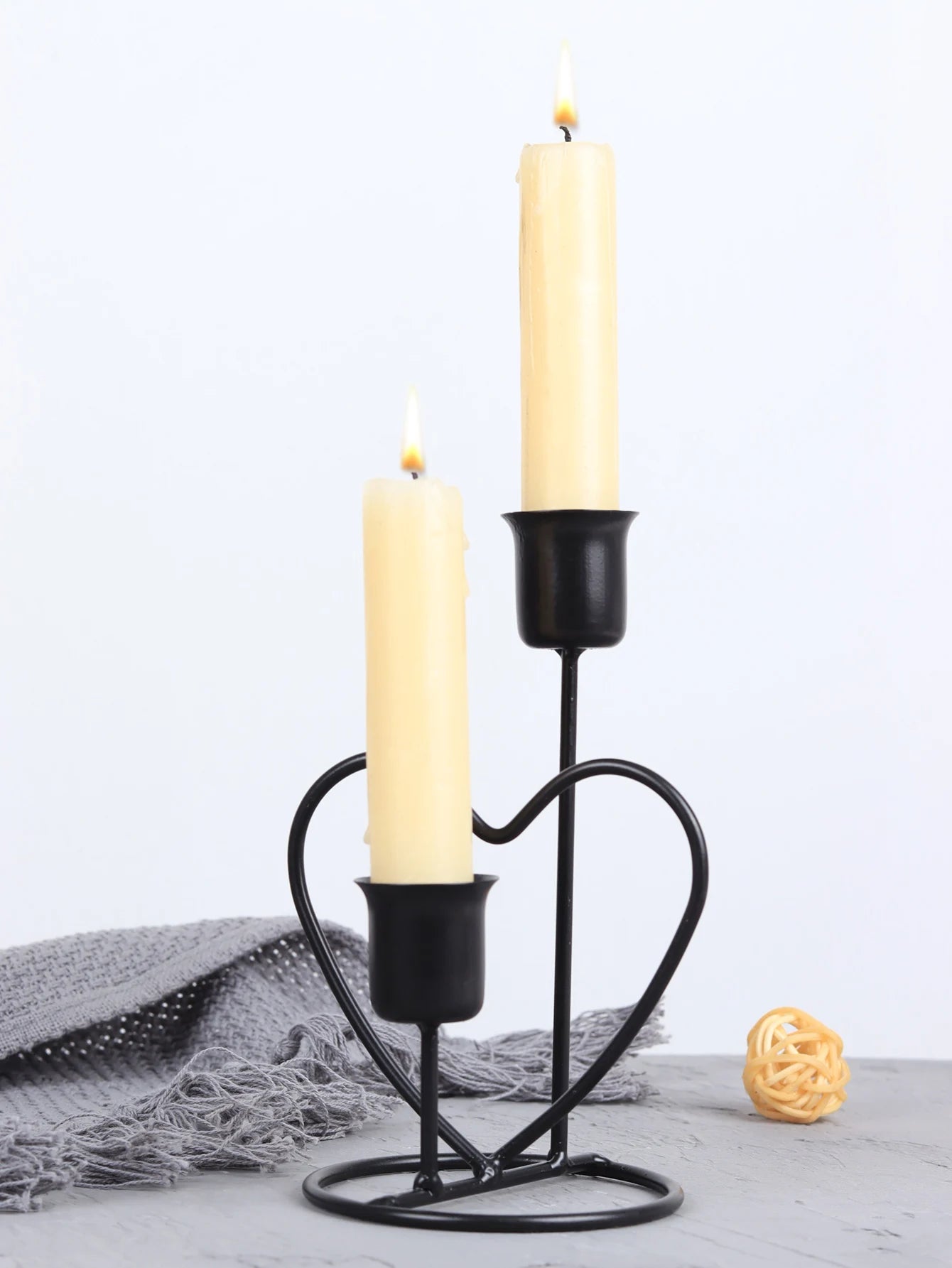 Iron Art Candlestick