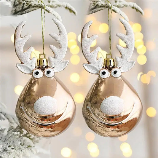 Add whimsy to your holiday decor with these adorable Elk-Shaped Ornaments—perfect for kids and a cheerful addition to any Christmas tree