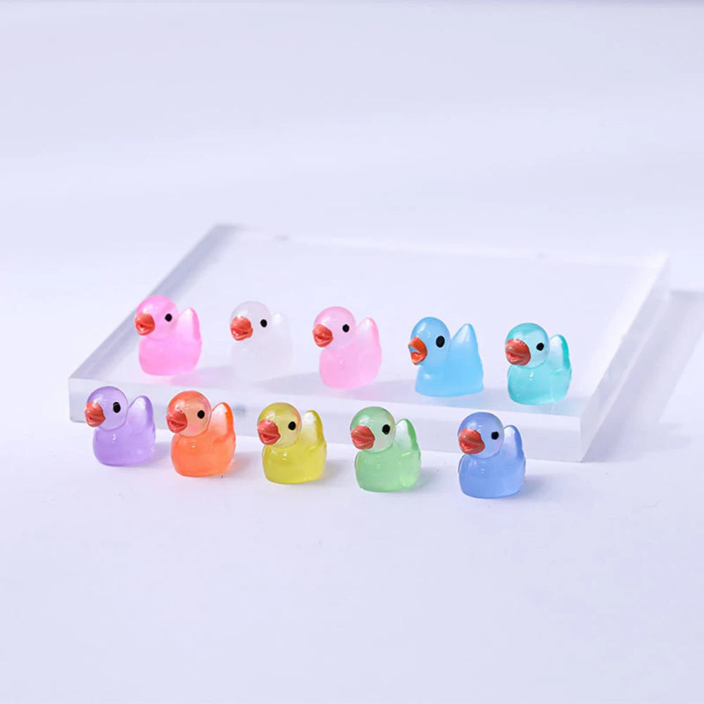 Luminous Micro Landscape Duck Ornaments