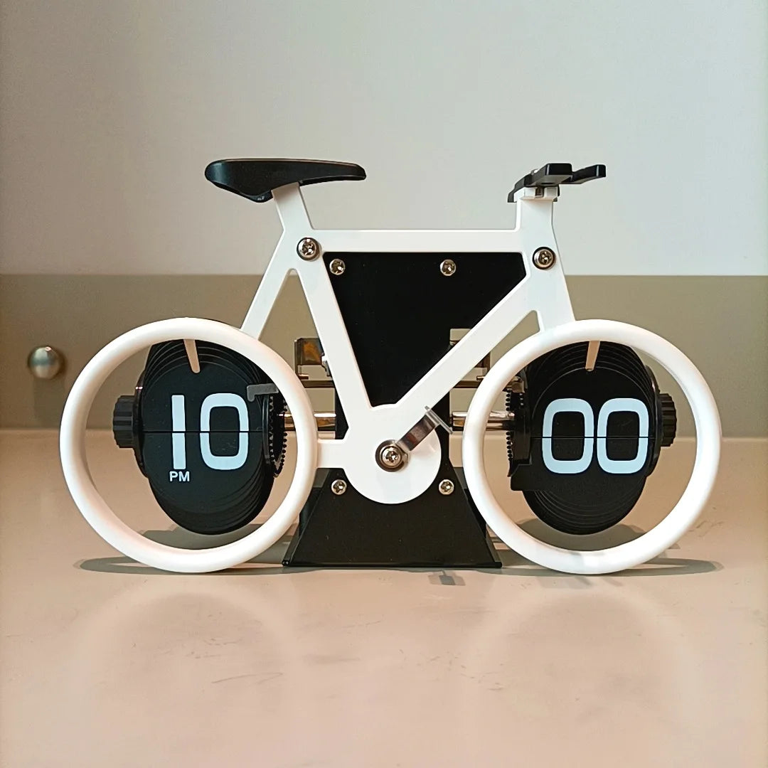 Bicycle Shaped Flip Clock