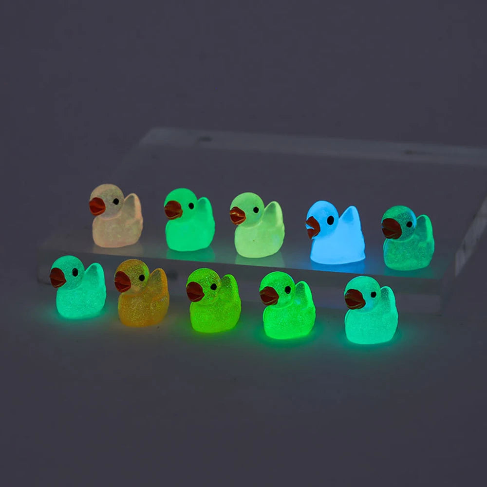 Luminous Micro Landscape Duck Ornaments