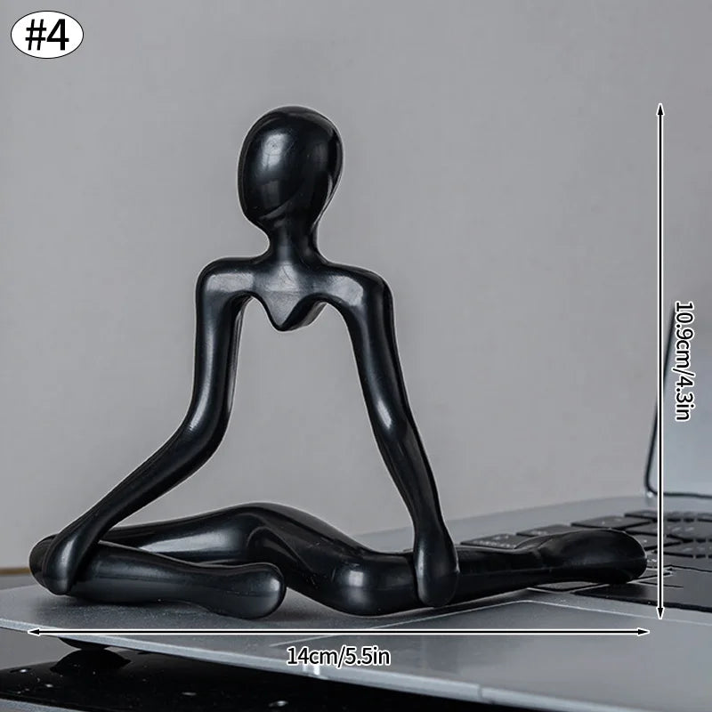 Abstract Nordic Thinker Statue