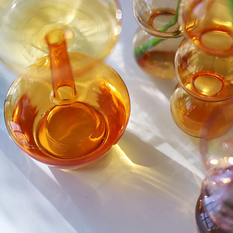 Vintage Nordic Glass Vases