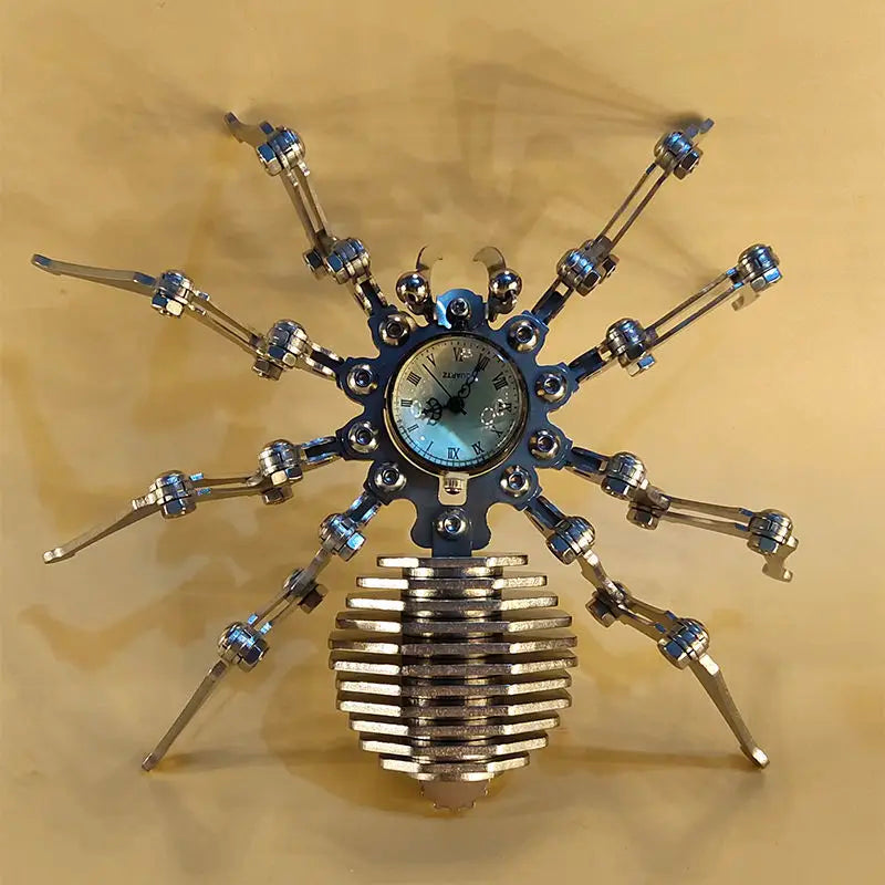 Steampunk Stainless Steel Mechanical Spider Ornament