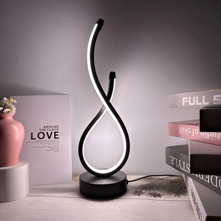 Art Deco LED Night Lamp