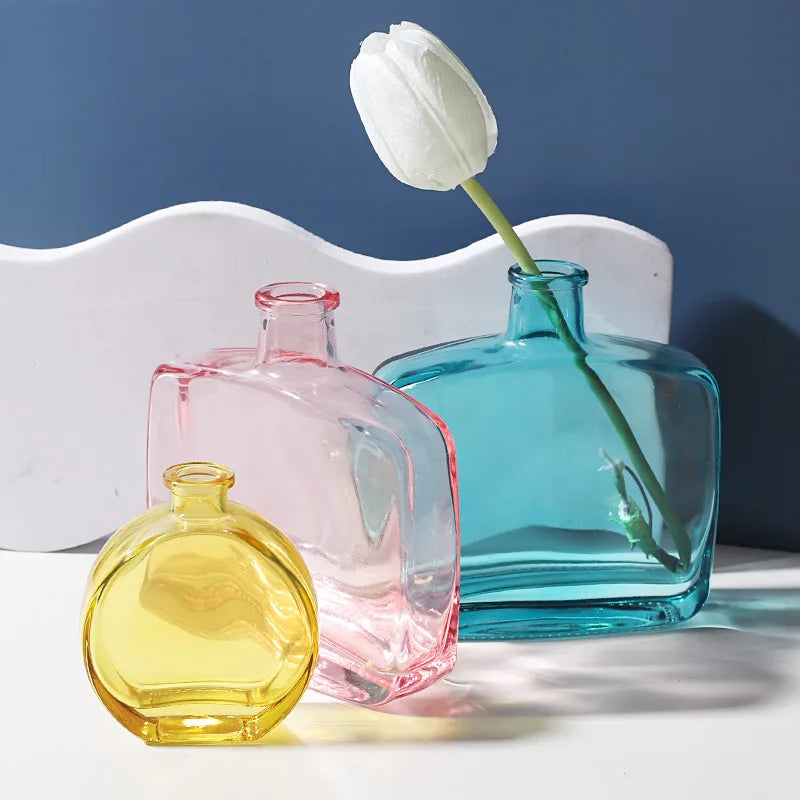 Vintage Nordic Glass Vases