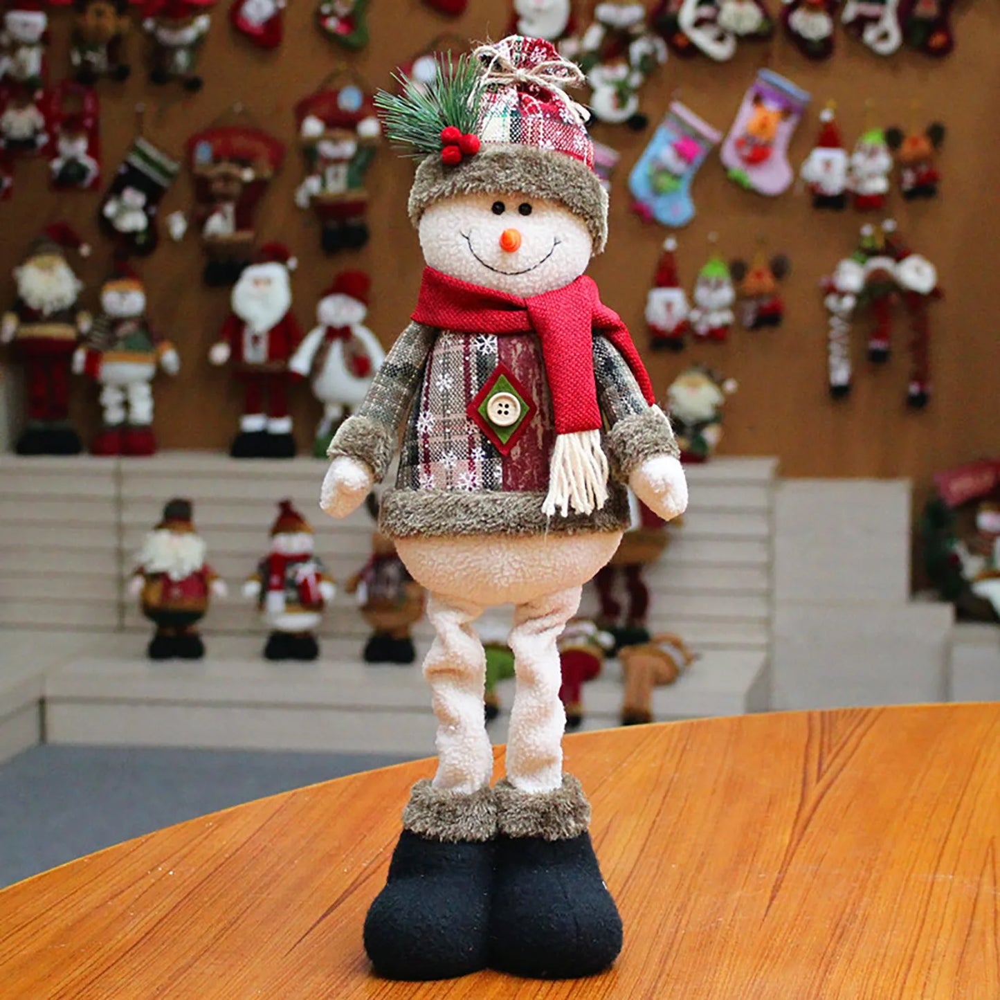 Standing Christmas Dolls