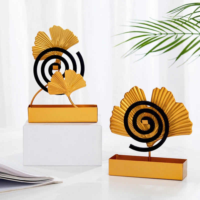 Ginkgo Leaf Mosquito Coil Incense burner