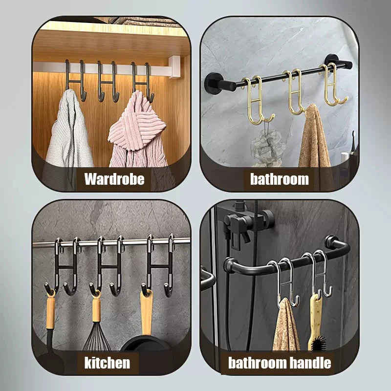 Stainless Steel Shower Towel Rack Hook