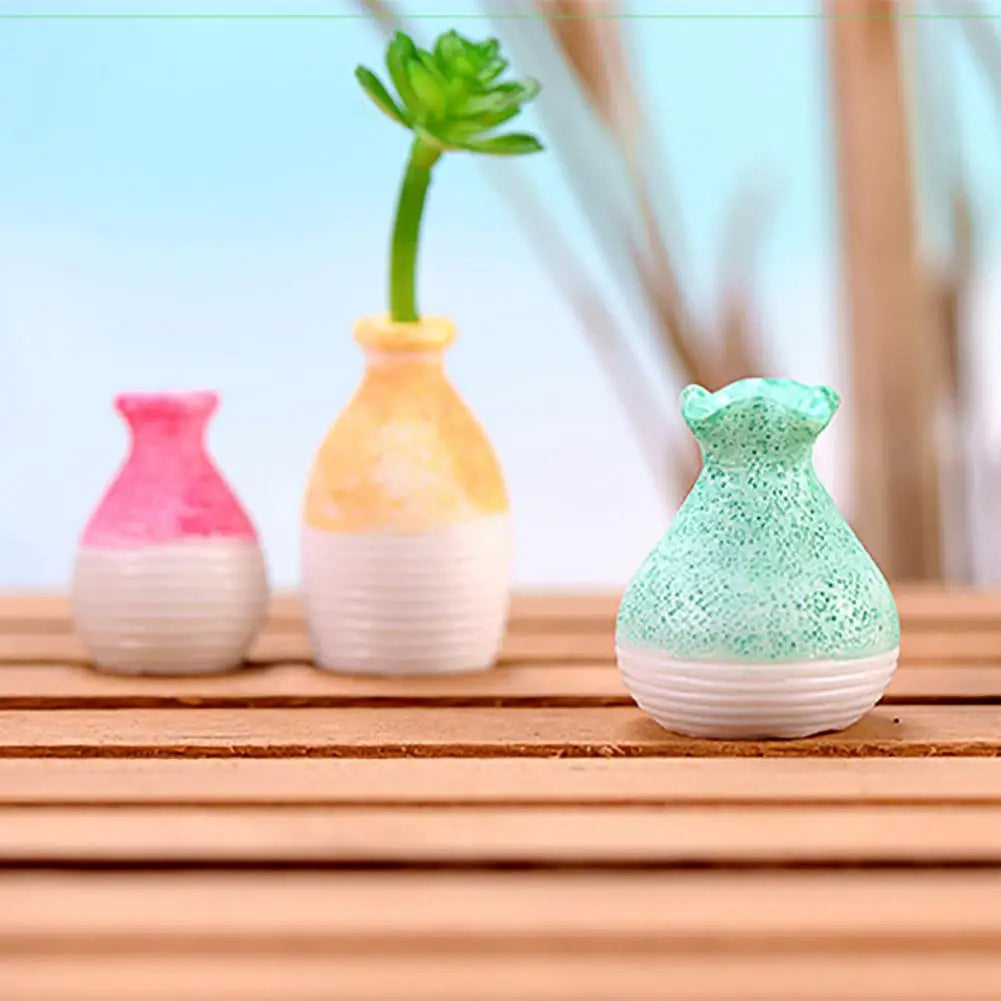 Handmade Resin Miniature Vase