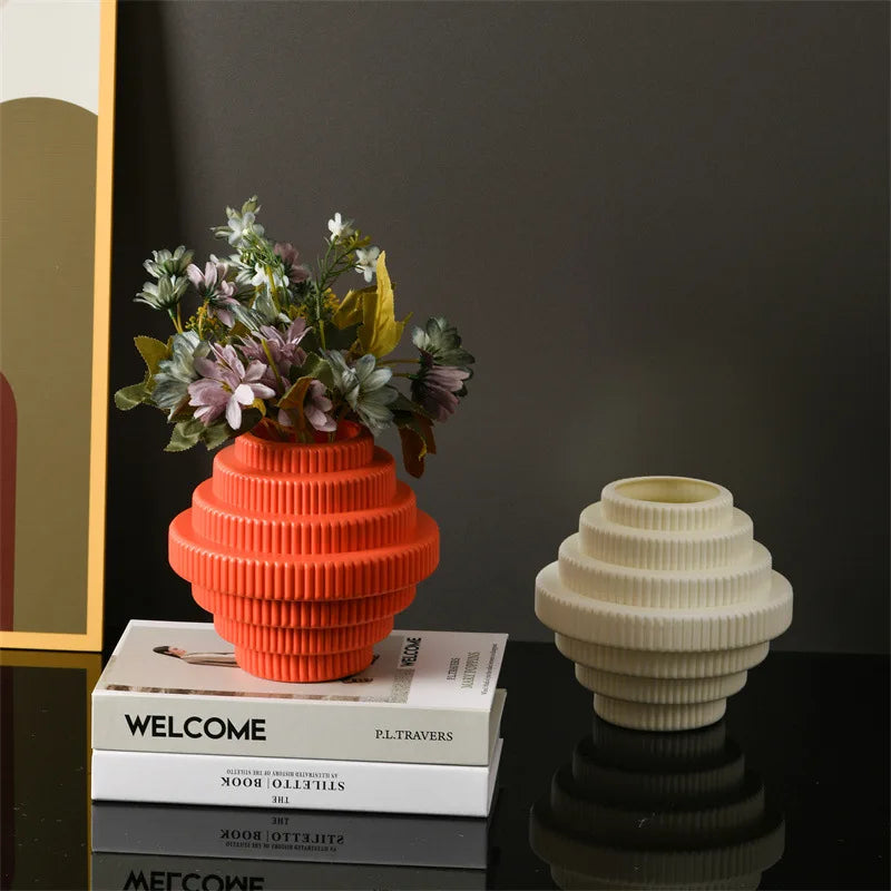 Modern Nordic Style Plastic Vase