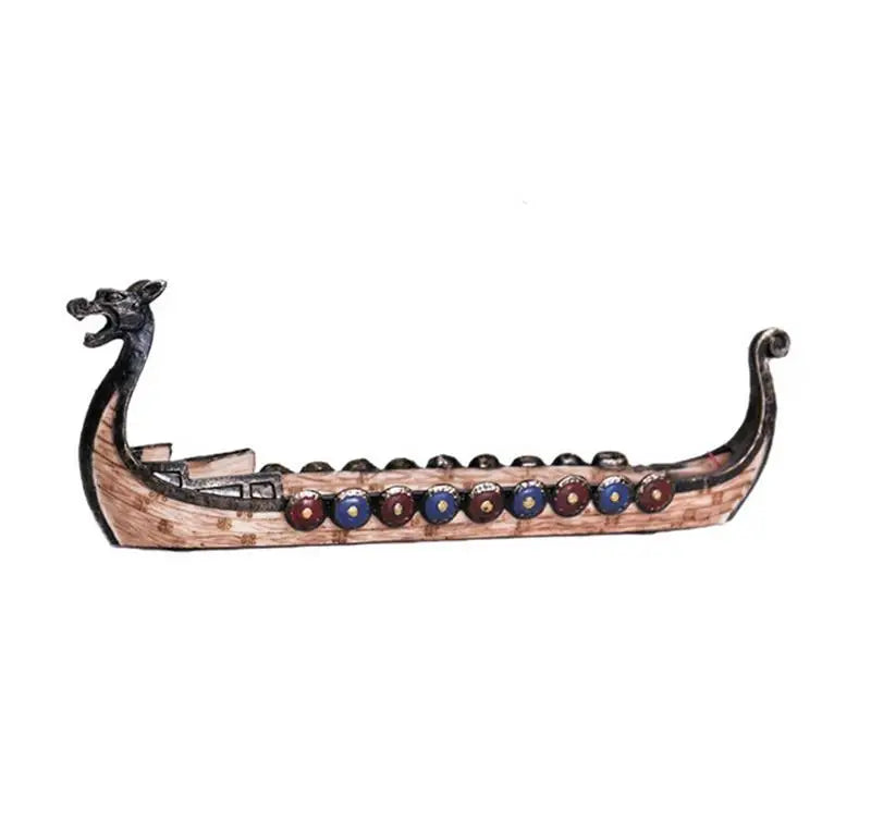 Resin Dragon Boat Incense Holder