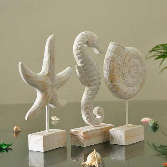 Wooden Marine Decor Accents