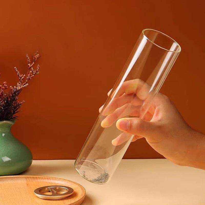 Elegant Ash-Free Glass Incense Holder