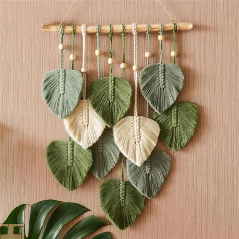 Leaf Macrame Wall Decor