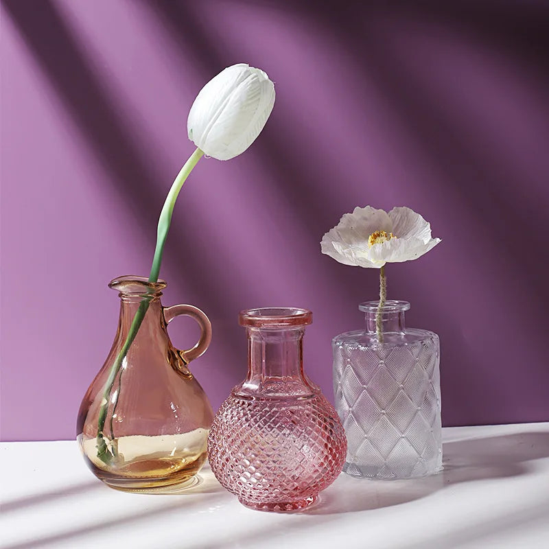 Vintage Nordic Glass Vases