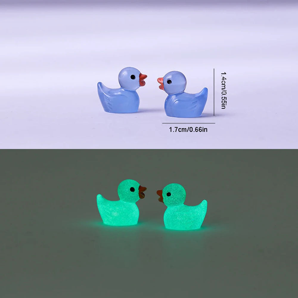 Luminous Micro Landscape Duck Ornaments