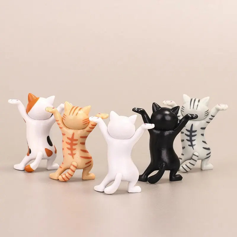 Dancing Cat Figures