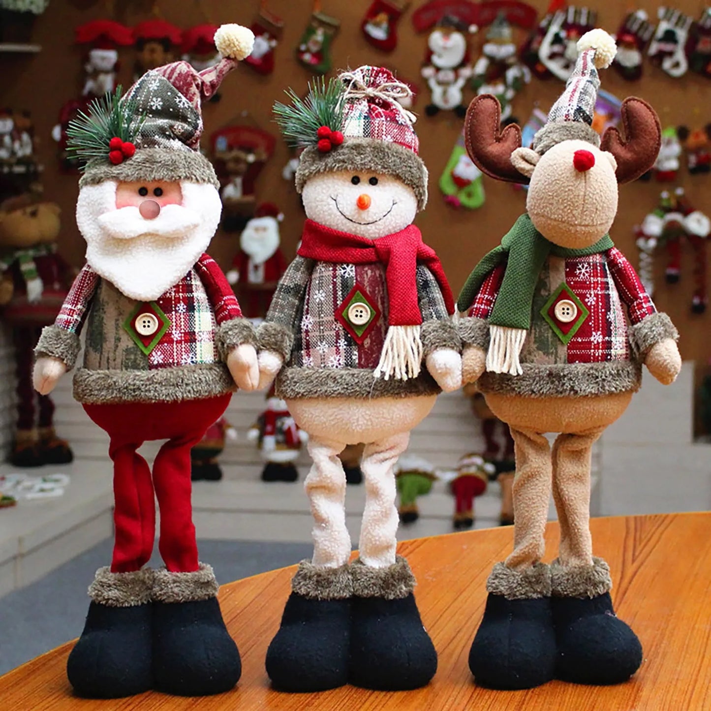 Standing Christmas Dolls