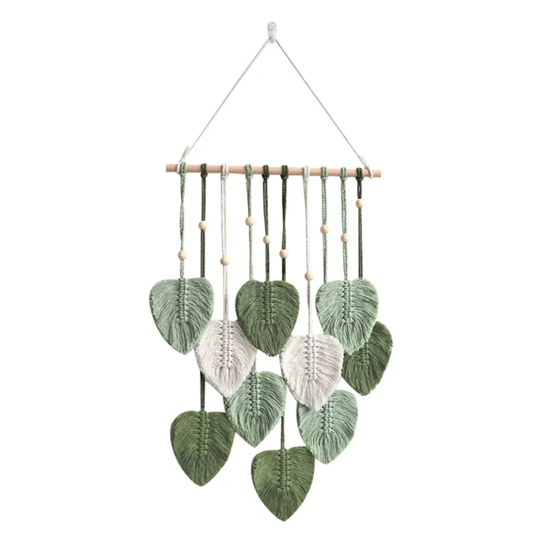 Leaf Macrame Wall Decor