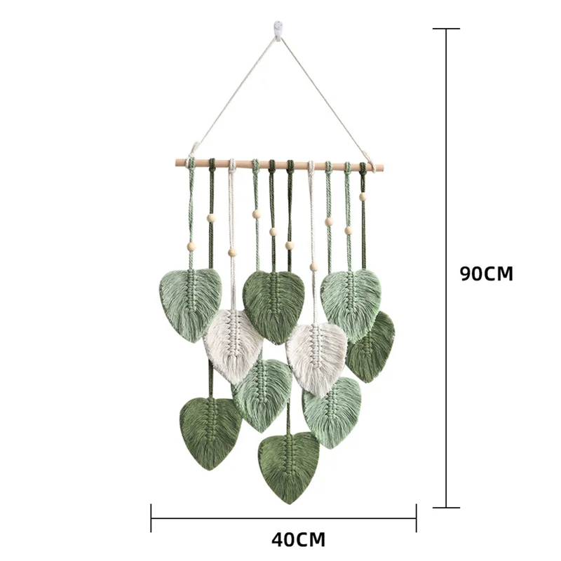 Leaf Macrame Wall Decor