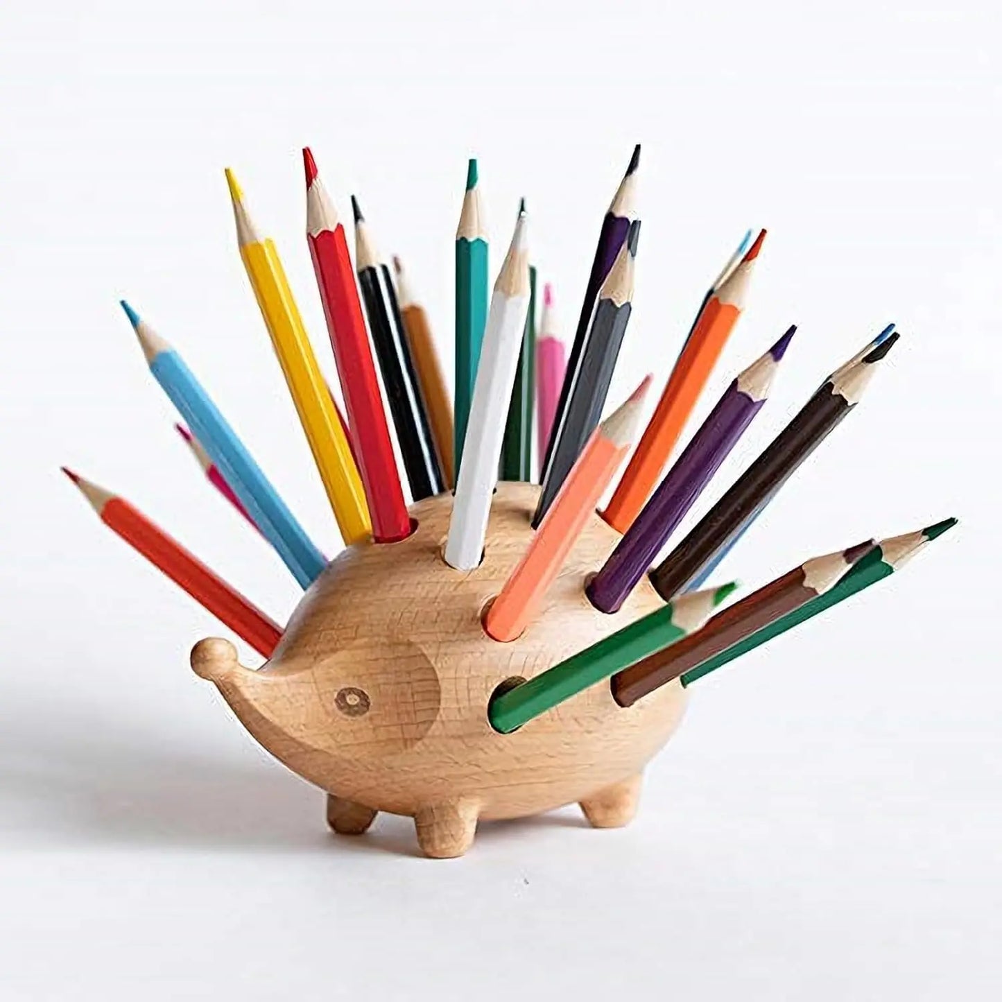 Add charm to your desk with our Hedgehog Pen Holder, a delightful resin organizer that's perfect for gifts and keeping your workspace tidy!