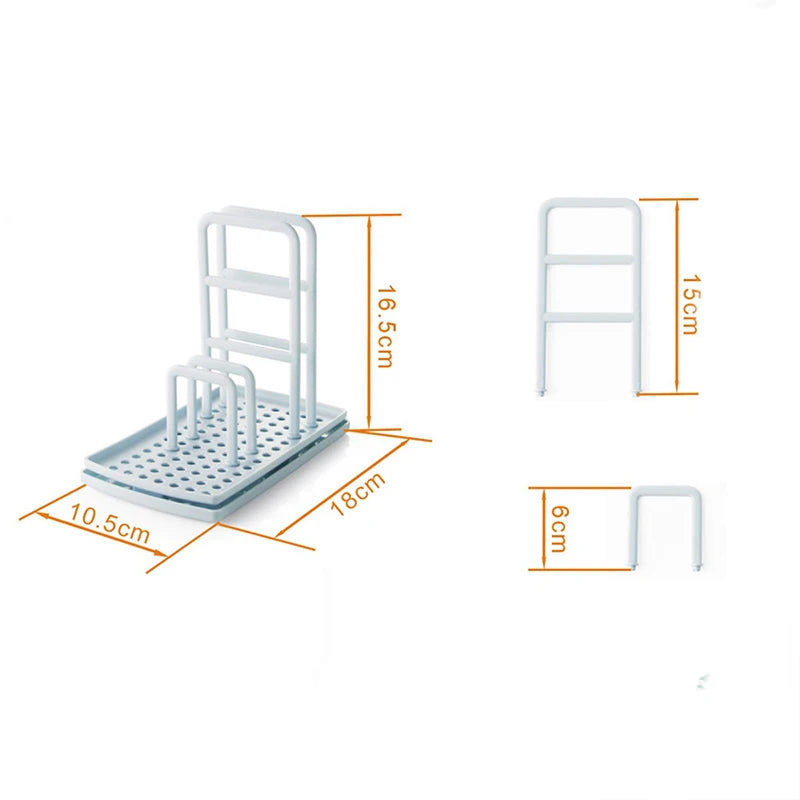 Adjustable Punch-Free Countertop Storage Rack