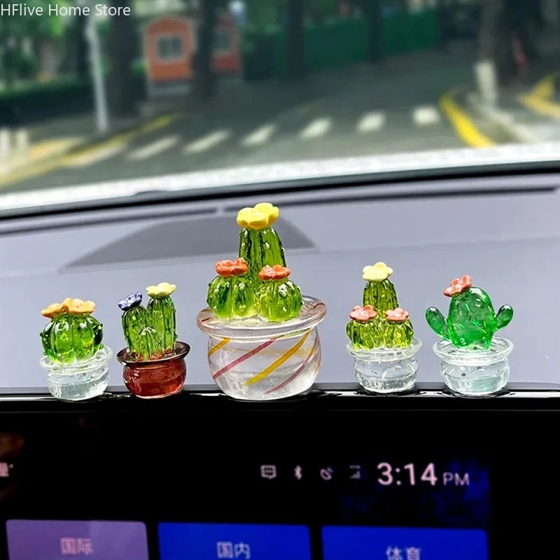 Mini Cactus Figurines