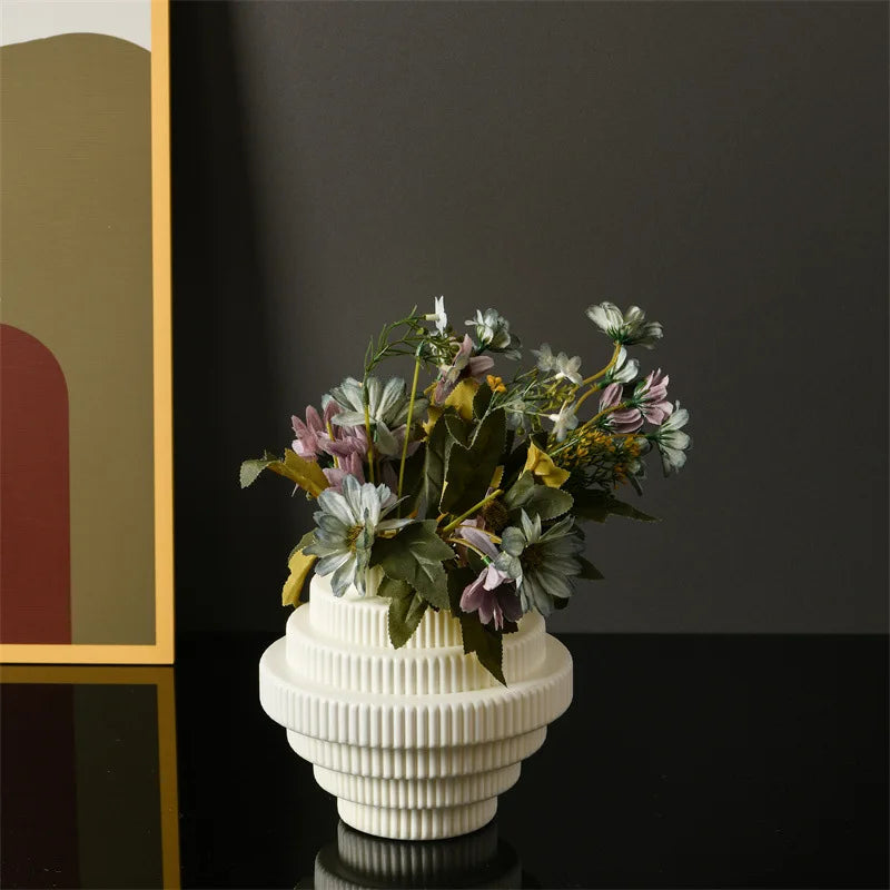 Modern Nordic Style Plastic Vase